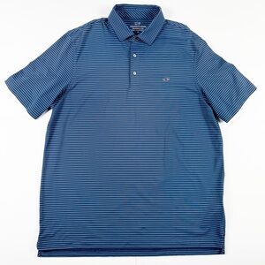 Vineyard‎ Vines Performance Blue Striped Men's Shirt